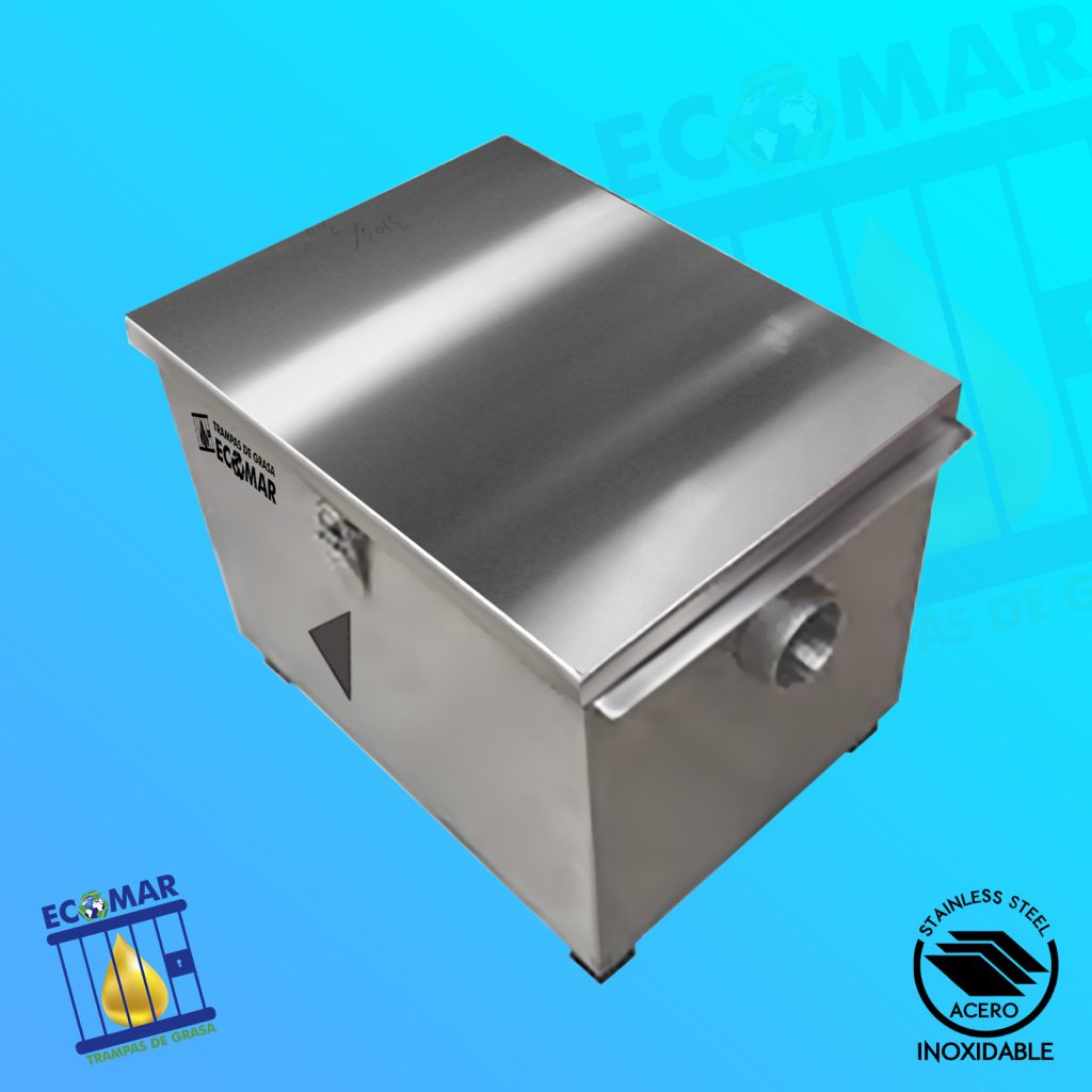 01 trampa de grasa ecomar acero inoxidable